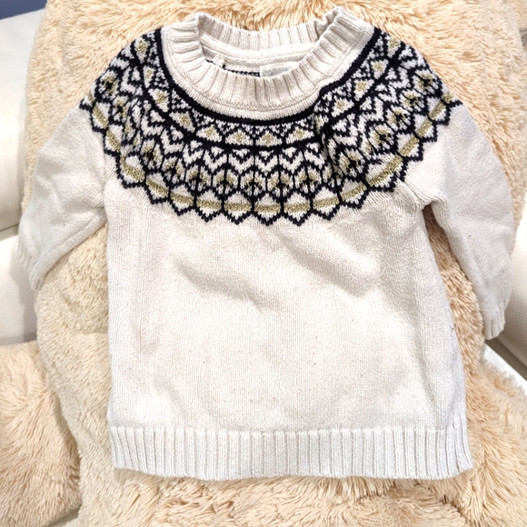 New Gymboree Girls Fair Isle Sweater - Picture 1 of 4